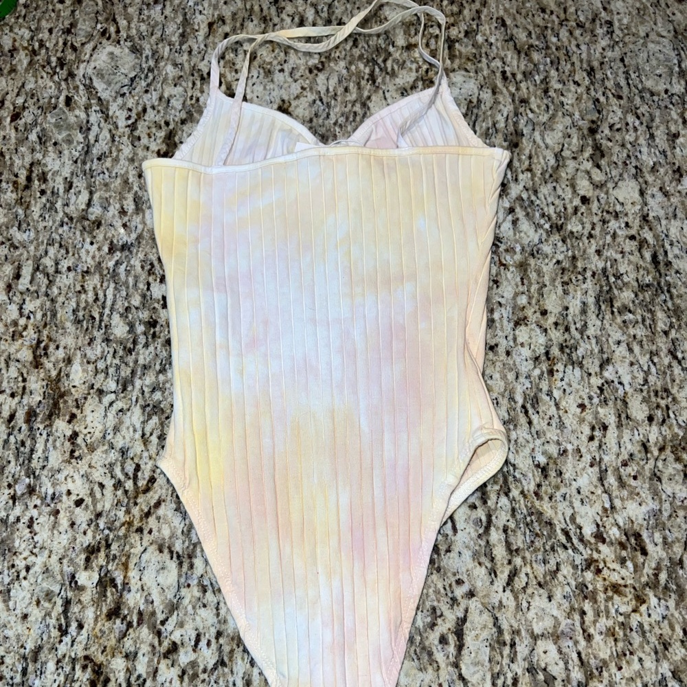 💗GET 20% OFF💗NWT ZARA TIE-DYE GATHERED BODYSUIT - Picture 5 of 9